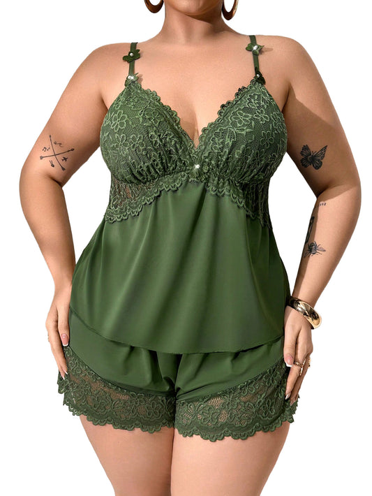 Alrovetoney Plus Pajamas Set, Comfywear Pajamas for Women Set Loungewear