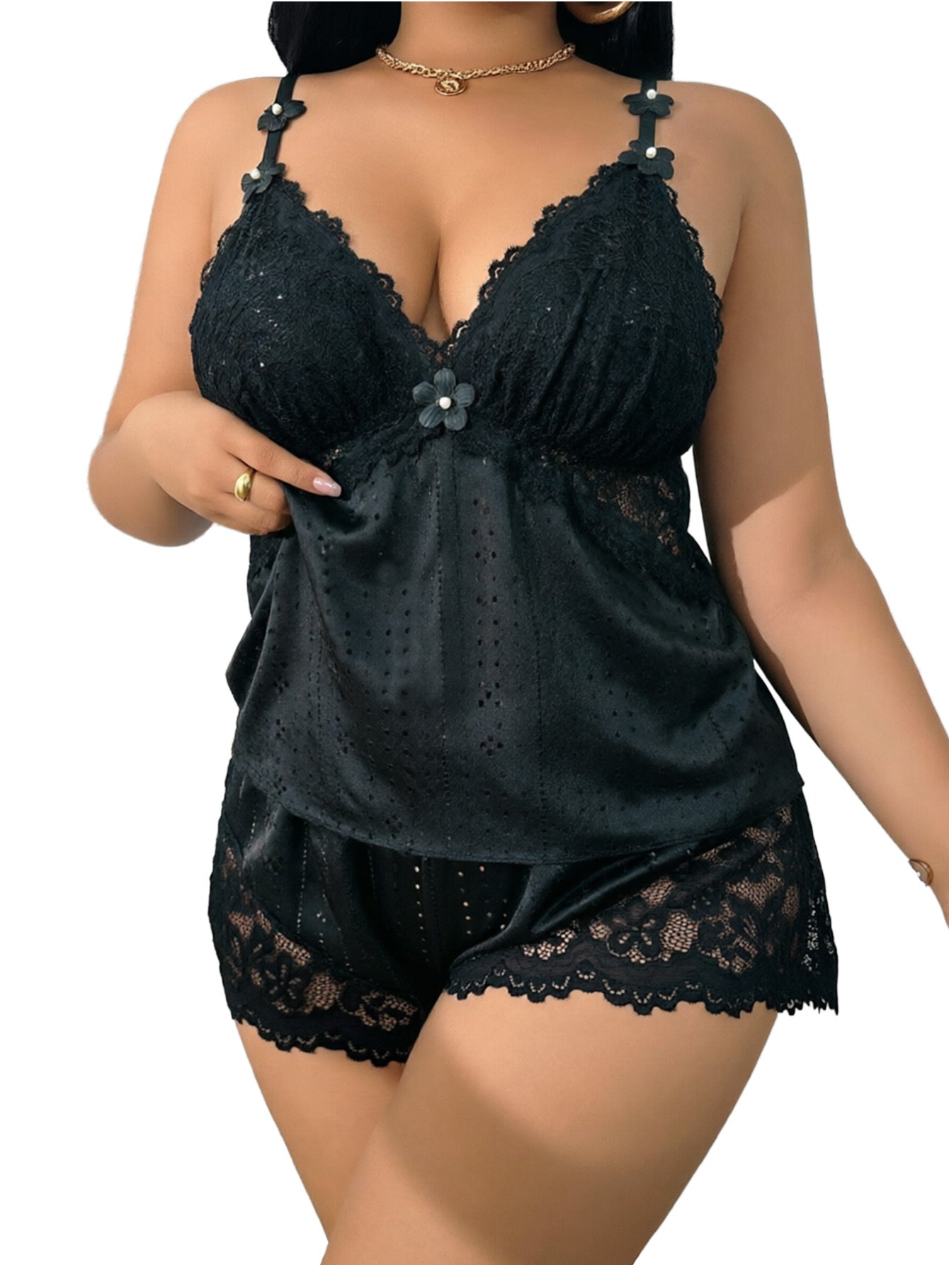 Alrovetoney Plus Pajamas Set, Comfywear Pajamas for Women Set Loungewear