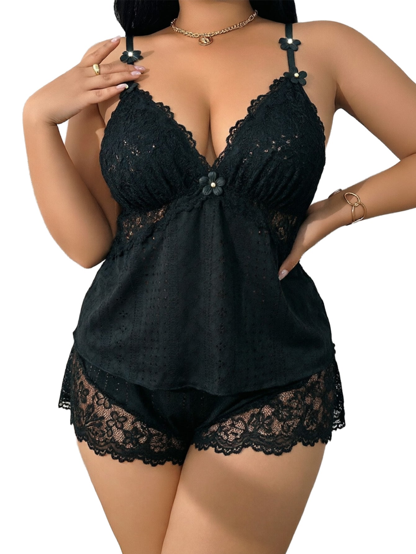 Alrovetoney Plus Pajamas Set, Comfywear Pajamas for Women Set Loungewear