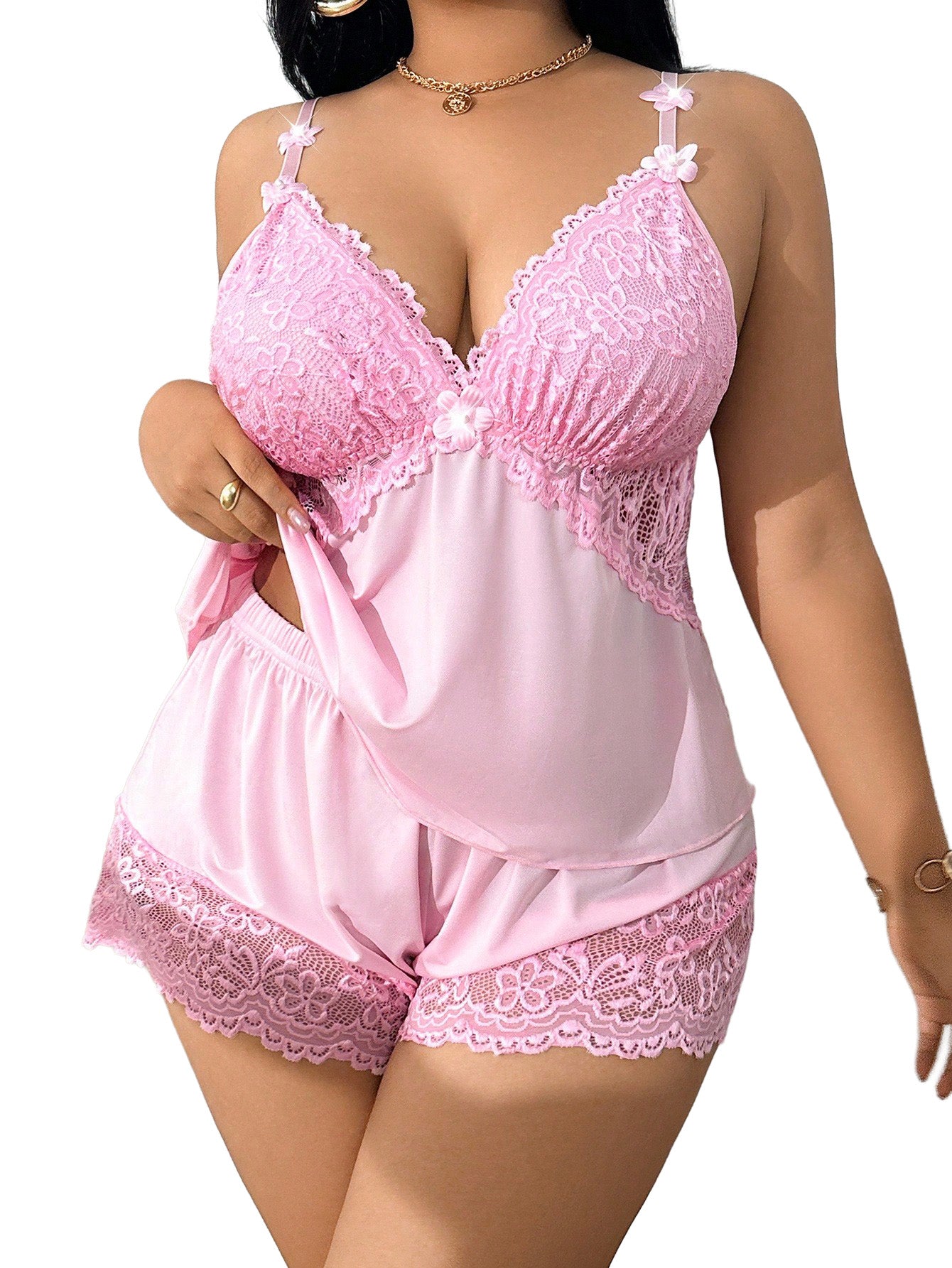 Alrovetoney Plus Pajamas Set, Comfywear Pajamas for Women Set Loungewear